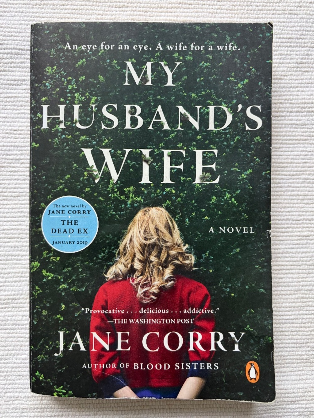My Husband's Wife JANE CORRY Paperback Book